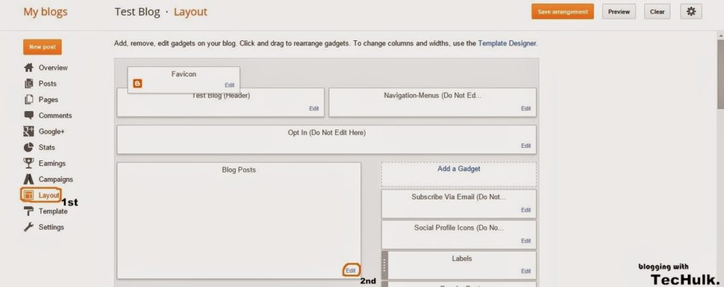 How to place Ads in between the posts on blogger?