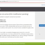 Free SSL for WordPress (Recheck nameservers)