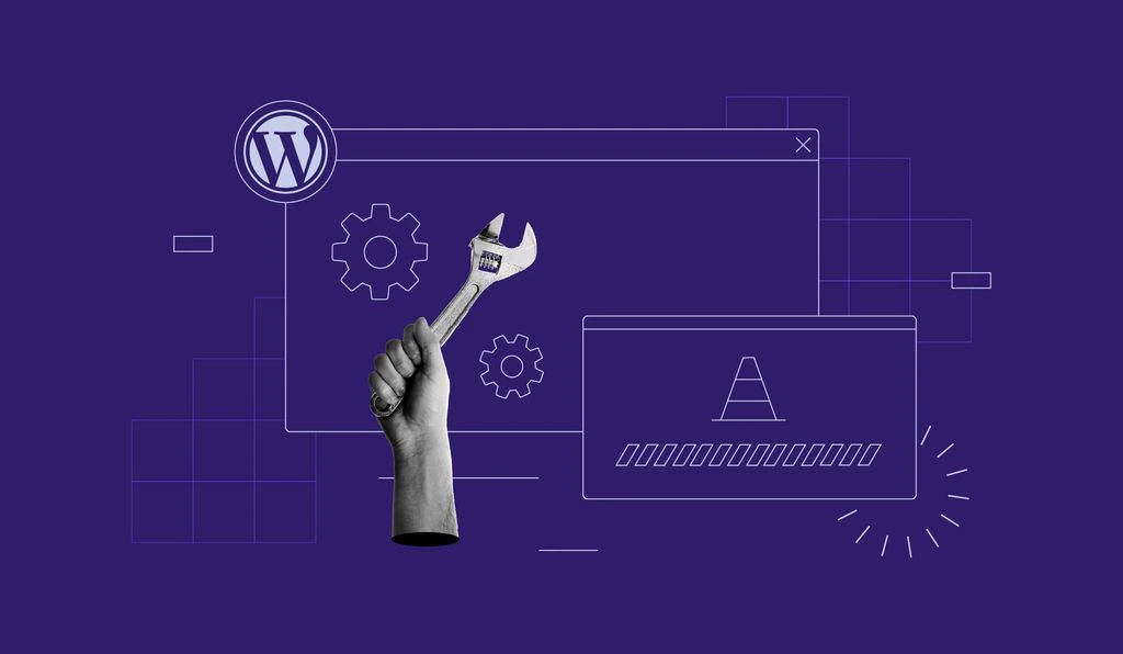 WordPress site in maintenance mode during hack recovery