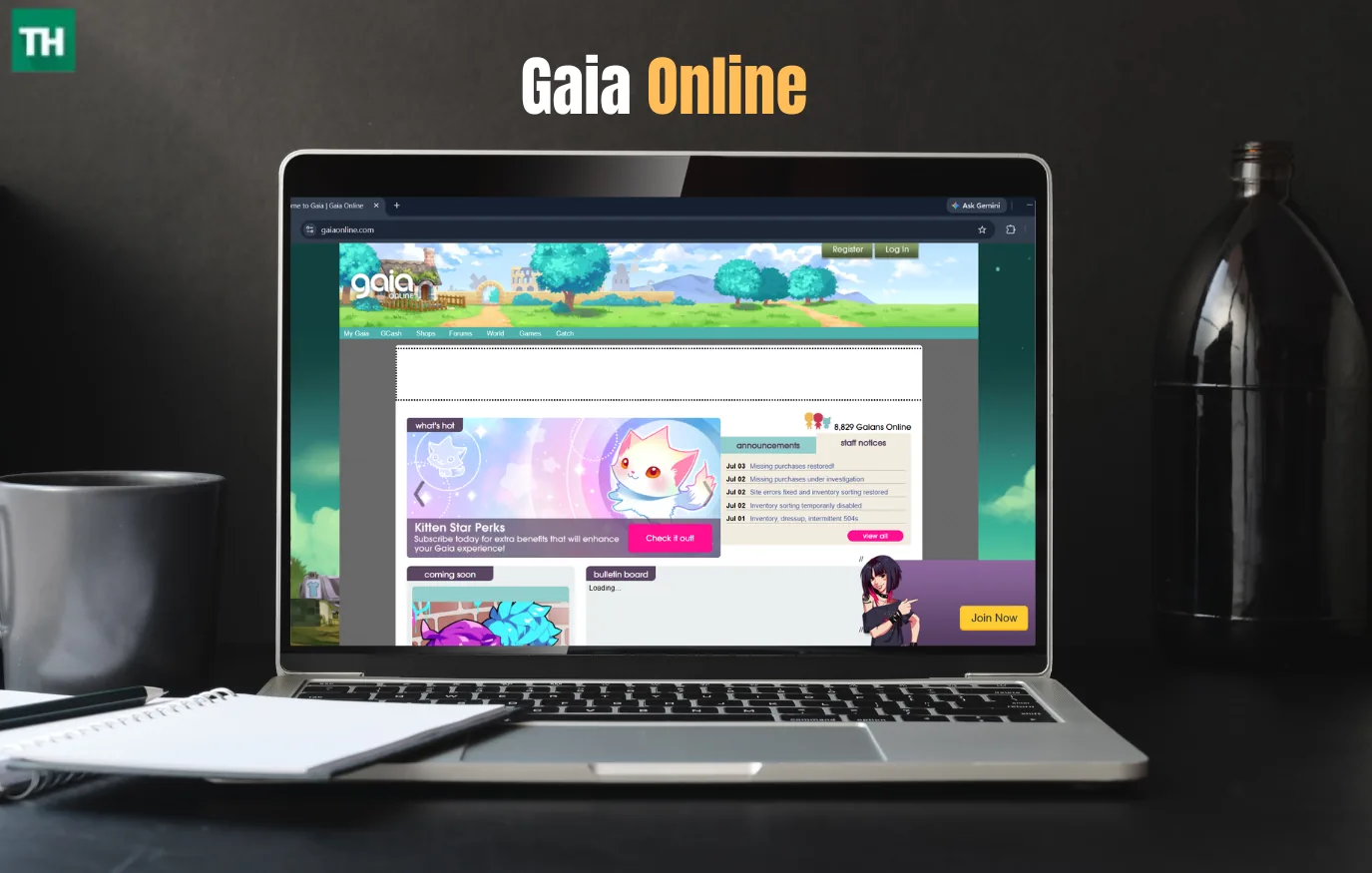 Gaia Online Avatar Builder interface - the closest free replacement for TekTek