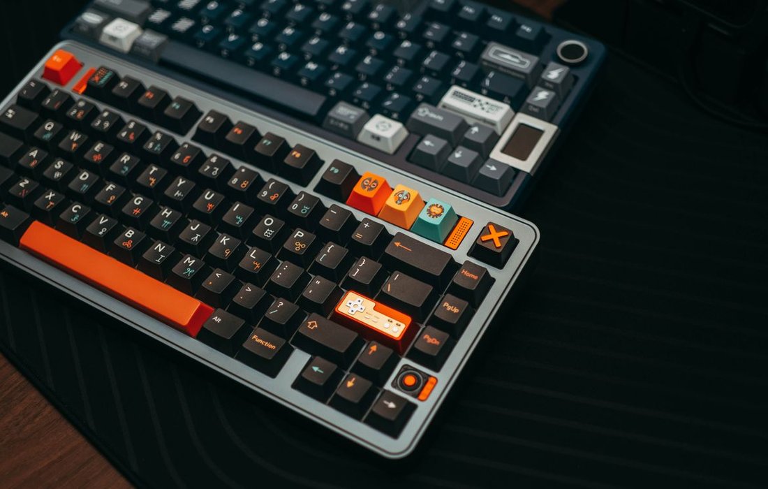 Collection of colorful mechanical keyboards representing Indian brand variety